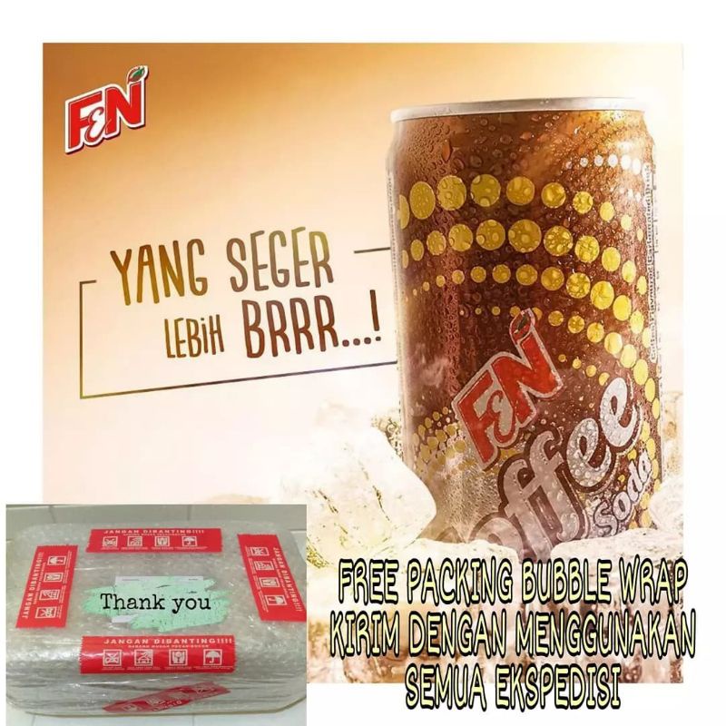 

Minuman kaleng kopi F&n coffee soda can 325 ml 1 dus (24 kaleng )