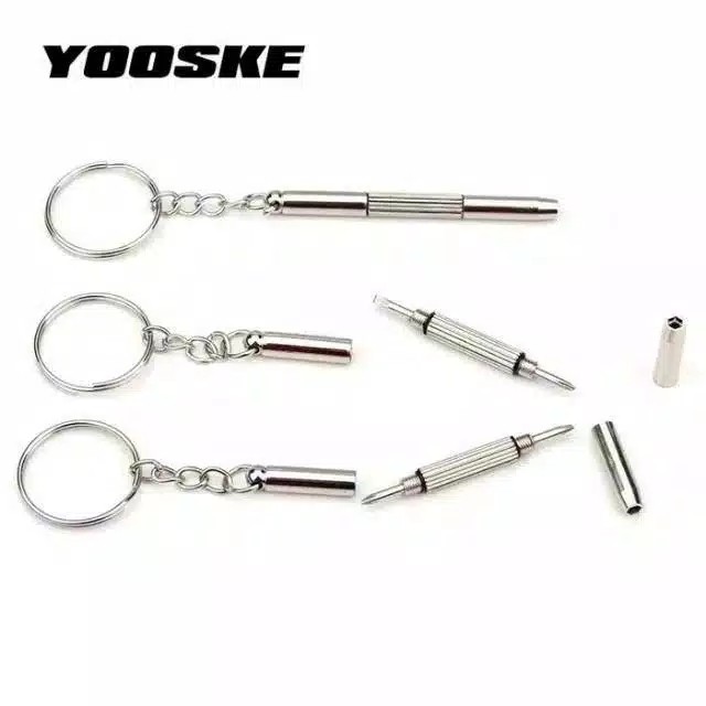 Obeng Buat Repair Kacamata, Obeng Min Plus Kembang, Obeng Kacamata