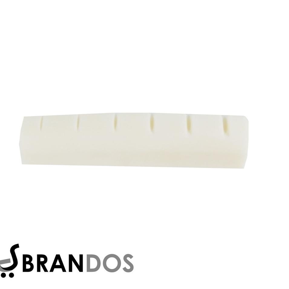 ™ Nut + Saddle Bridge + Pin (6 pcs) Tulang Sapi Gitar Akustik PUTIH ۞