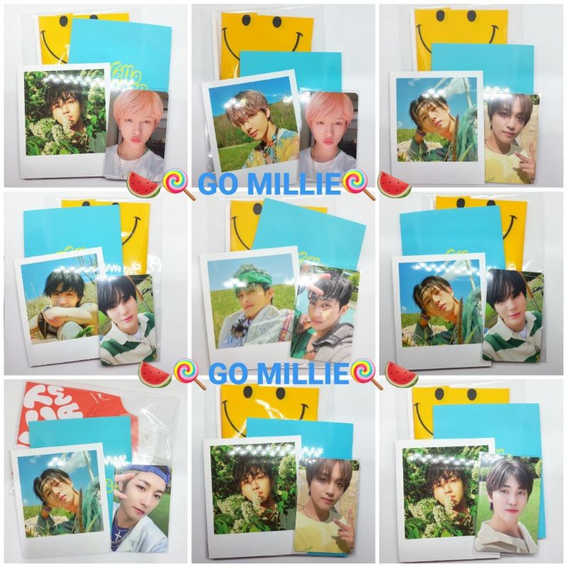 READY Unsealed Mini Balloon Photoset Photocard NCT Dream Merchandise Hello Future Mark Jaemin Jisung
