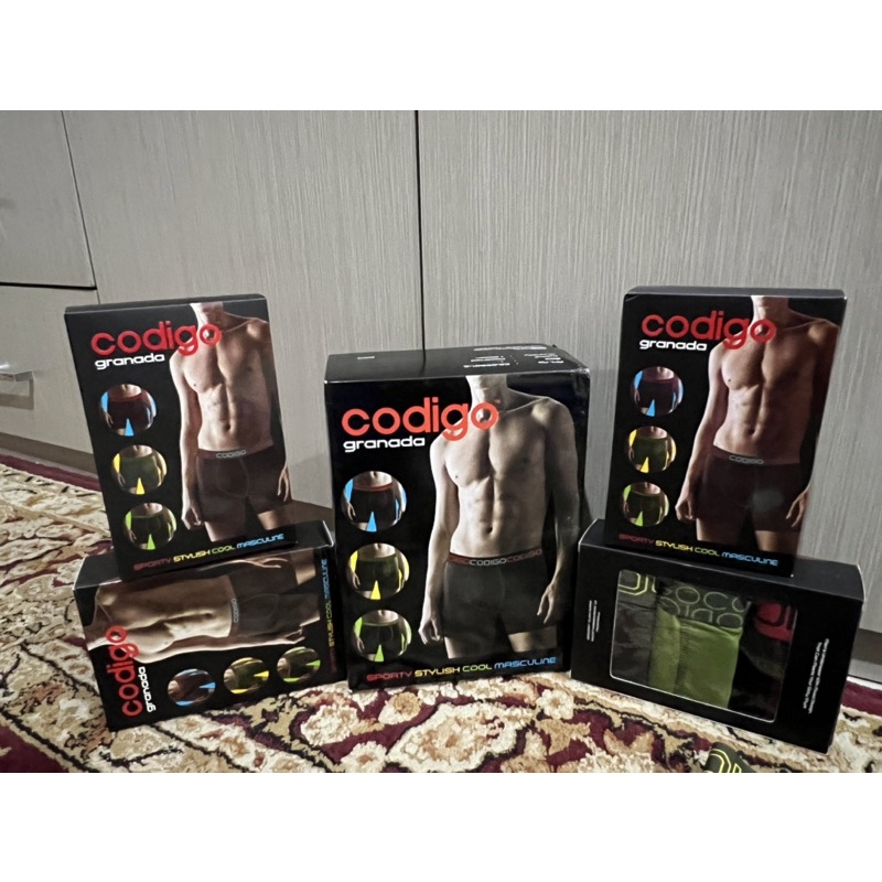 CODIGO GRANADA BOXER / CELANA DALAM CODIGO