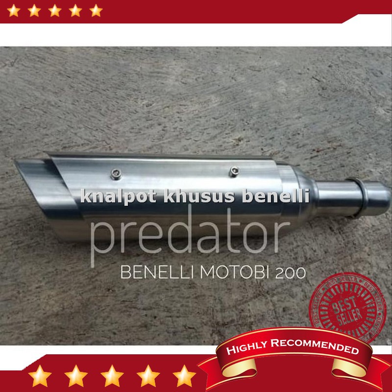 Jual Promo Knalpot Benelli Motobi Evo. Knalpot Benelli Motobi 200 Evo