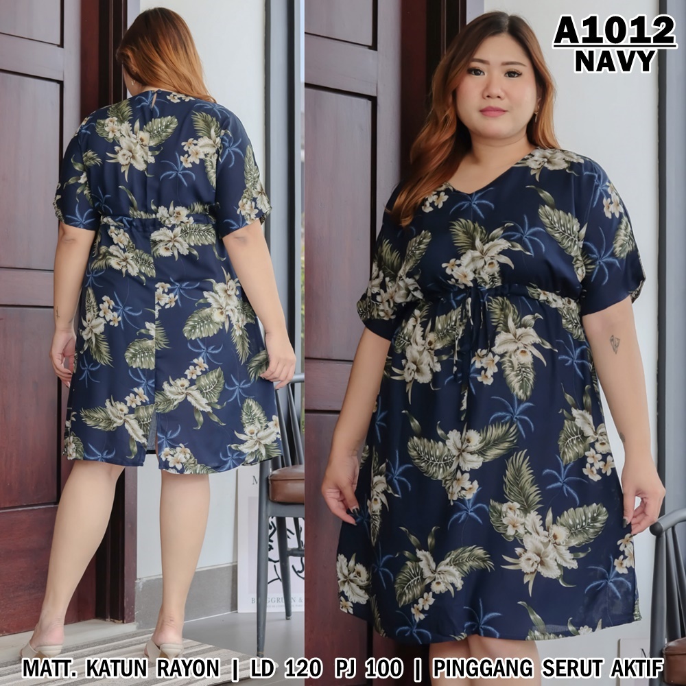 UNION11 - DRESS JUMBO BIGSIZE XXXL WANITA / DRESS JUMBO XXXL TERBARU / DRESS JUMBO WANITA BB 80KG / DRESS JUMBO LD 120 YUAN