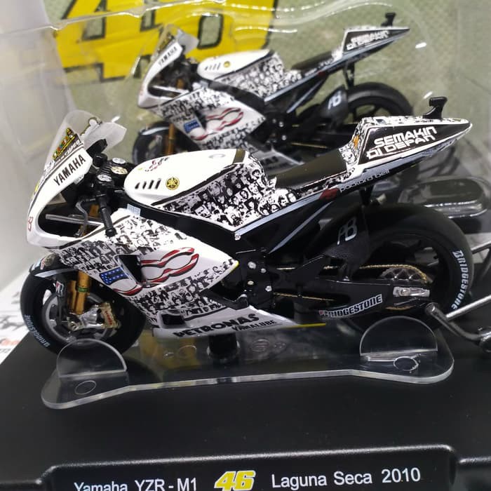 Diecast Ducati - Diecast New Ray Vespa - Diecast Motogp 1/18 Scale Diecast Rossi Yamaha Yzr M1 2010