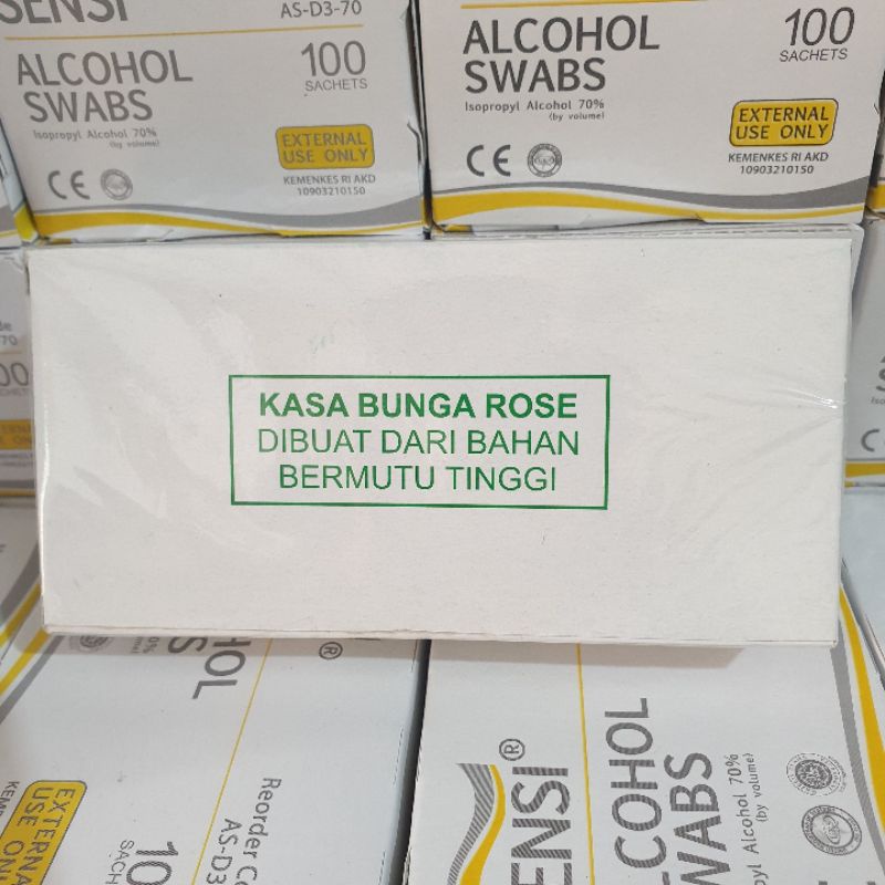 Kasa Steril 16 x 16 isi 12 Lembar Bunga Rose Kasa Hidrofil Steril