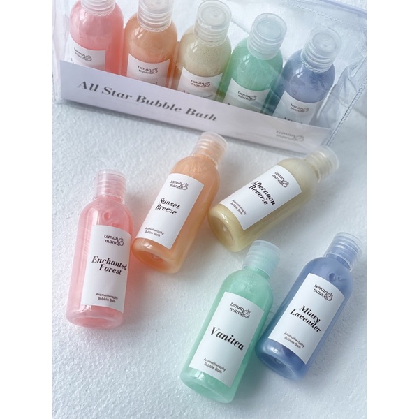 All Star Bubble Bath by @temanmandi.id | Paket Lengkap Sabun Mandi Busa