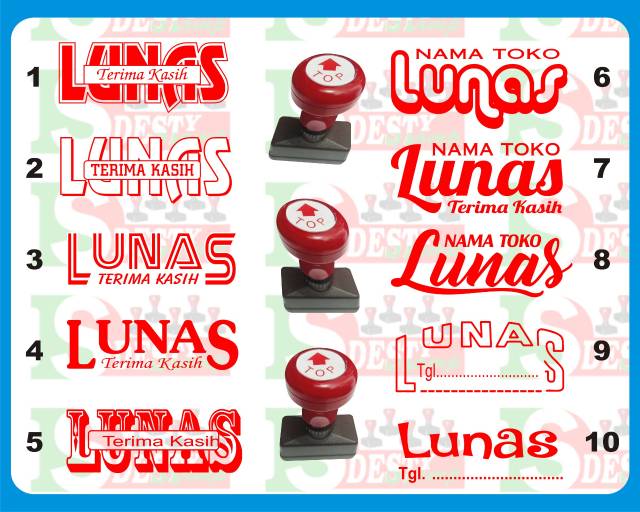 Stempel Flash Lunas Shopee Indonesia