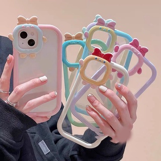 Case Transparan Shockproof Warna Permen Untuk iPhone 13 12 11 14 Pro Max XR X XS Max 7 8 Plus