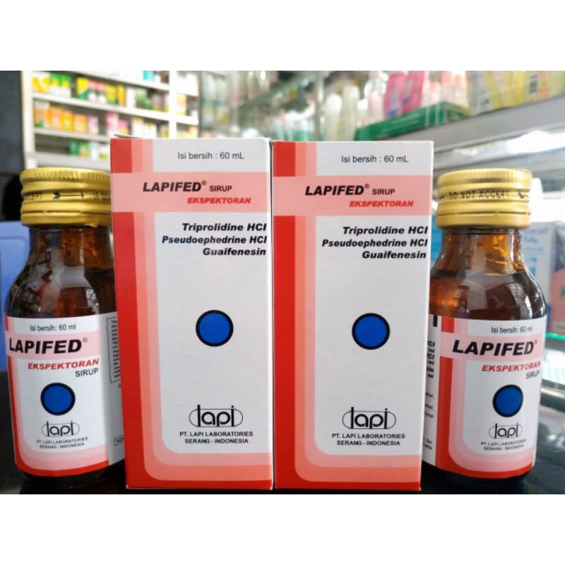 LAPIFED EKSPEKTORAN SIRUP 60 ML