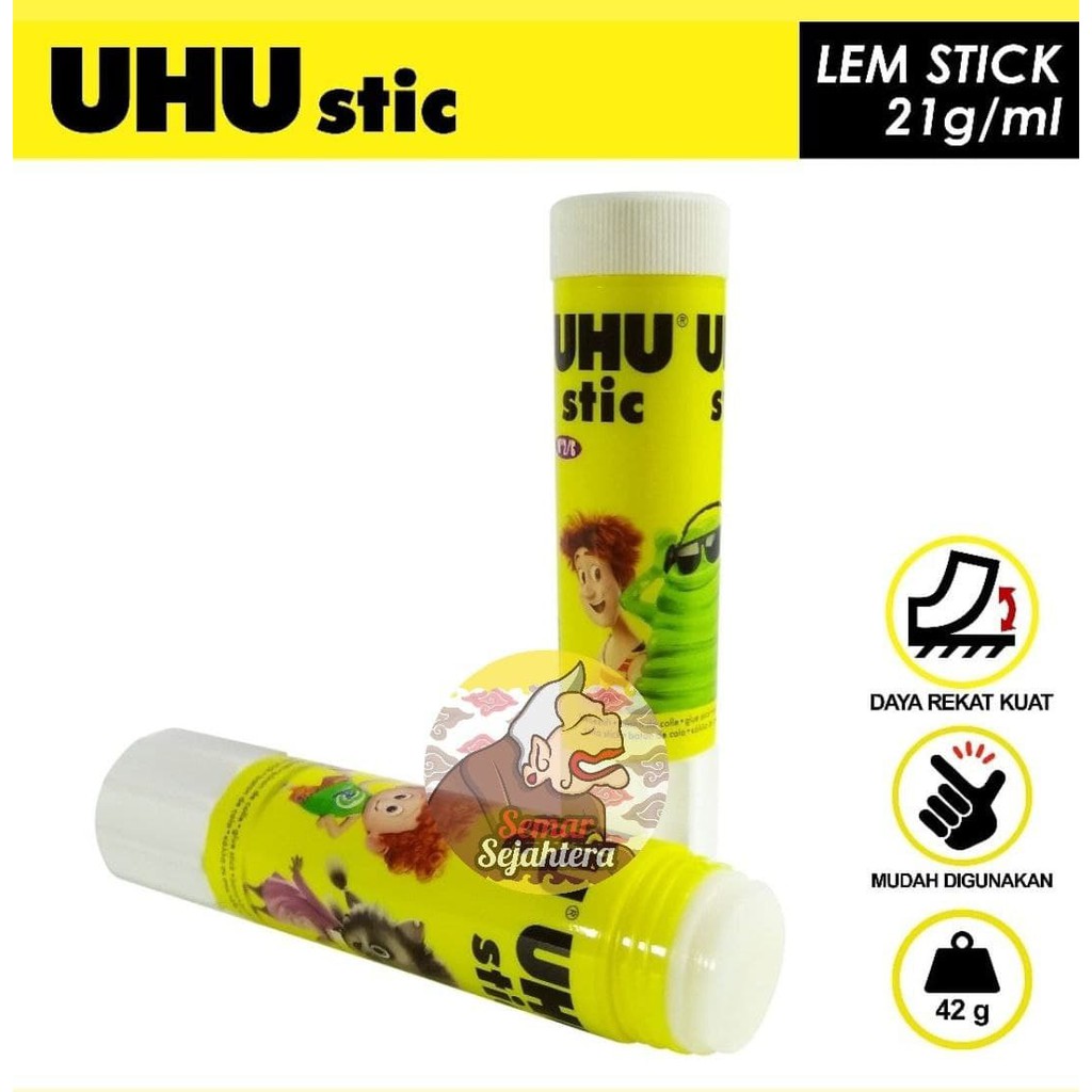 

[PCS] LEM STICK / GLUE STICK UHU 21 GR*