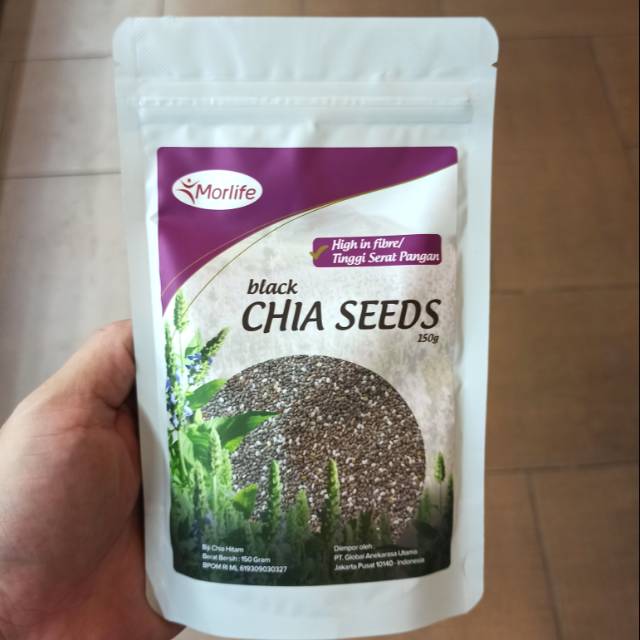 

Black Chia Seed 150g / Morlife Black Chia Seed 150g