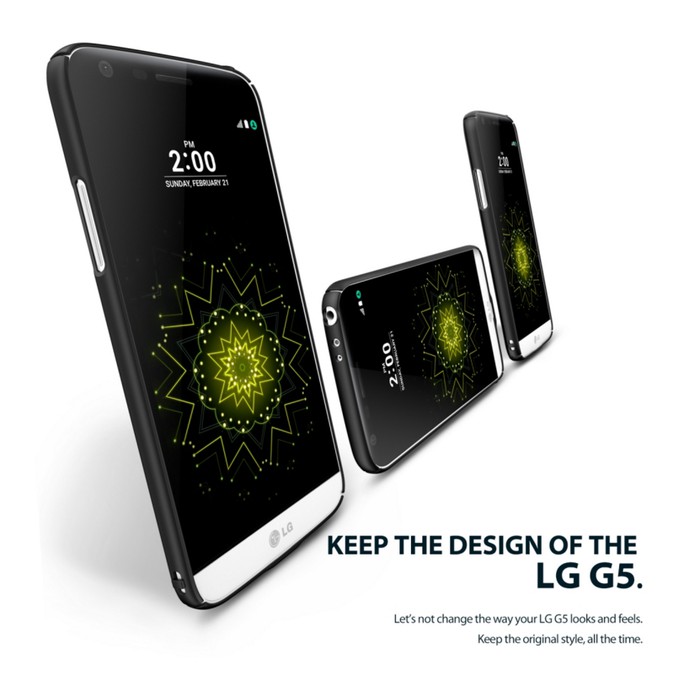 Aksesoris Hape-RINGKE SLIM LG G4 G5 hard case back cover casing hp full bumper thin