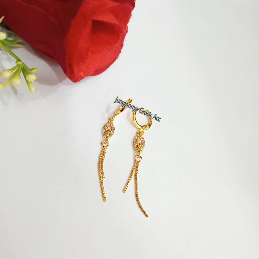 ANTING JURAI Titanium PERMATA JURAI DESAIN MODIS MINIMALIS ANTI KARAT