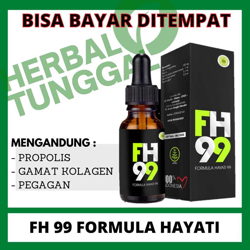 FORMULA HAYATI 99 - COD - FH 99 - FH99 - PIBIPIBO - ABM NETWORK - PROPOLIS PEGAGAN - IMUN TUBUH