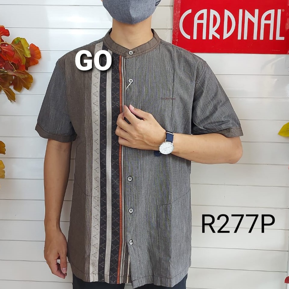 gos CARDINAL KOKO/TAQWA Pakaian Pria Kemeja Hem Cowok Laki-Laki Baju Muslim Original Lengan Pendek