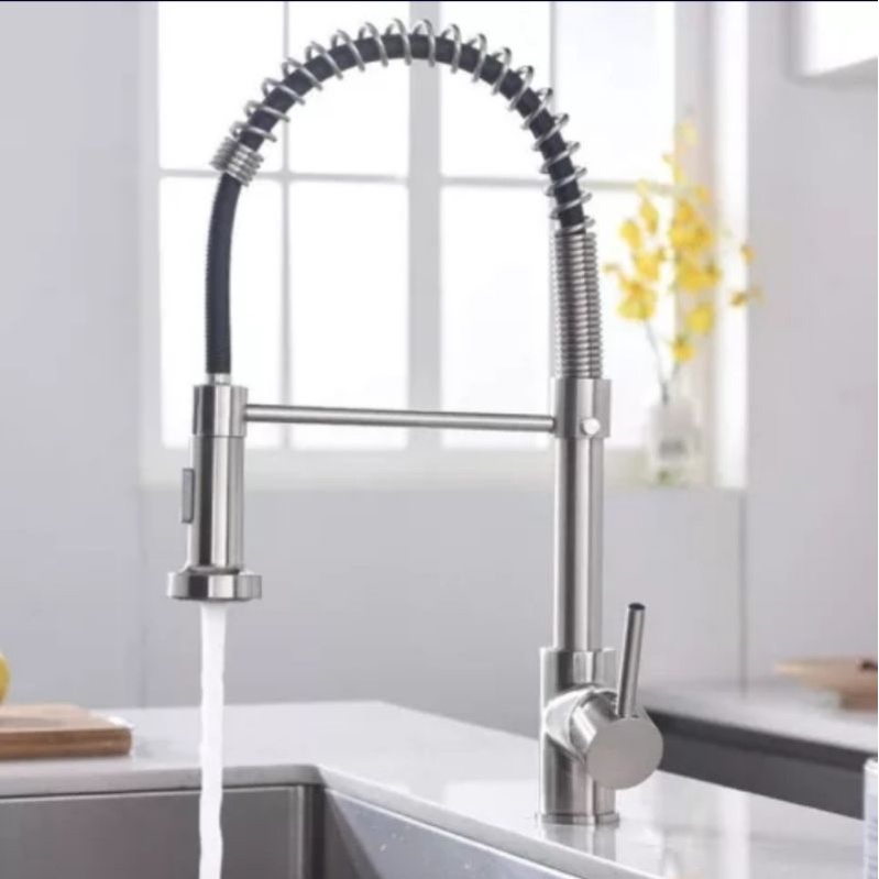 kran kitchen Sink panas dingin Hitam /kran pantry mix black