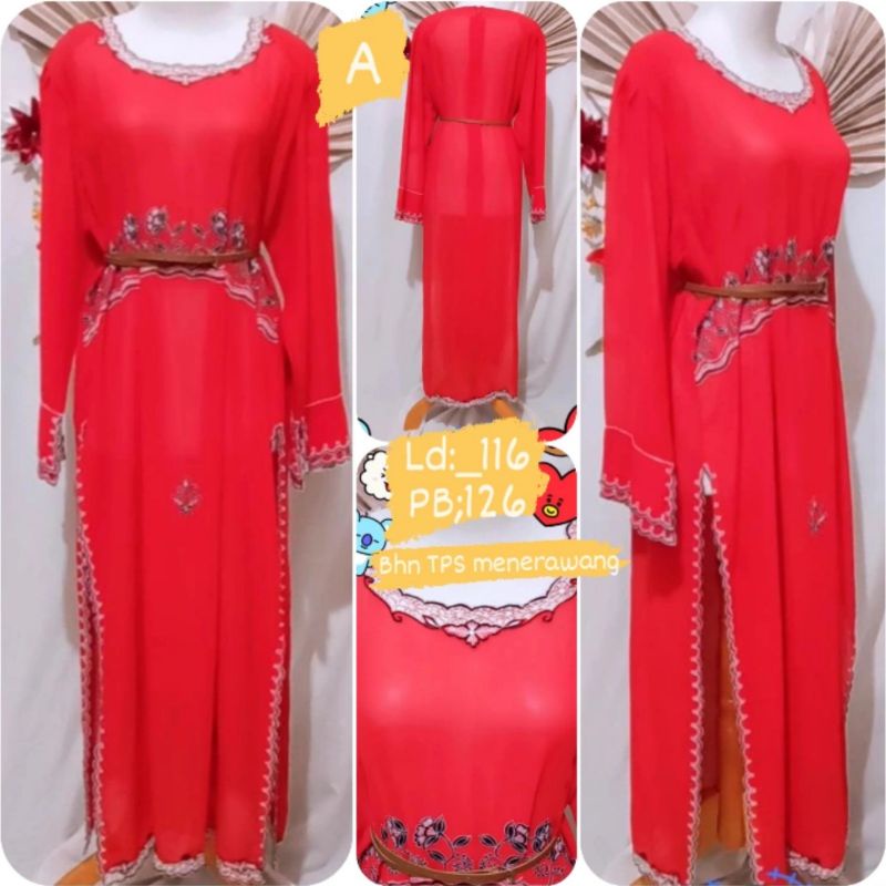 baju gamis wanita murah second/baju wanita murah preloved/baju wanita Muslim bekas murah/baju murah