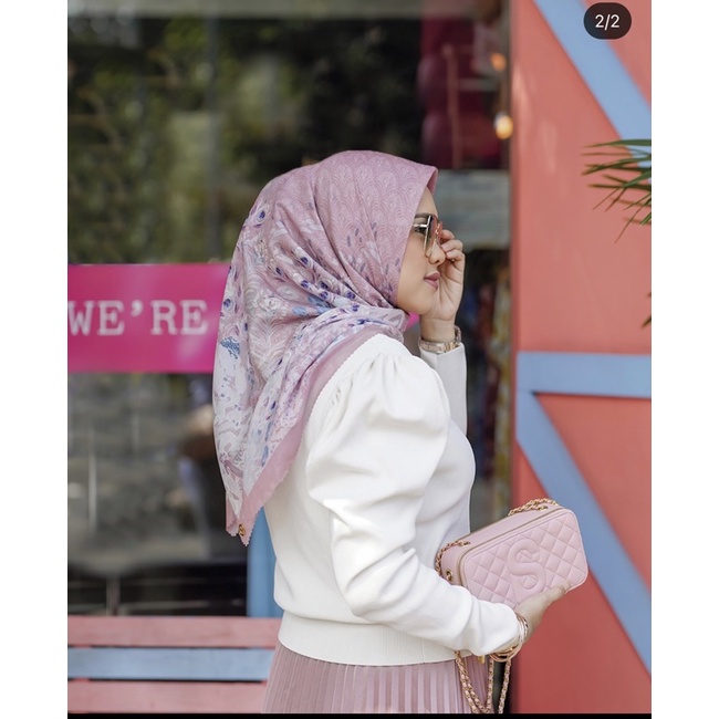 Buttonscarves Ederra Series Dusty Rose