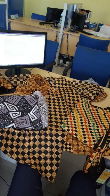 Dress Tunik Batik Zipper Seling Mono