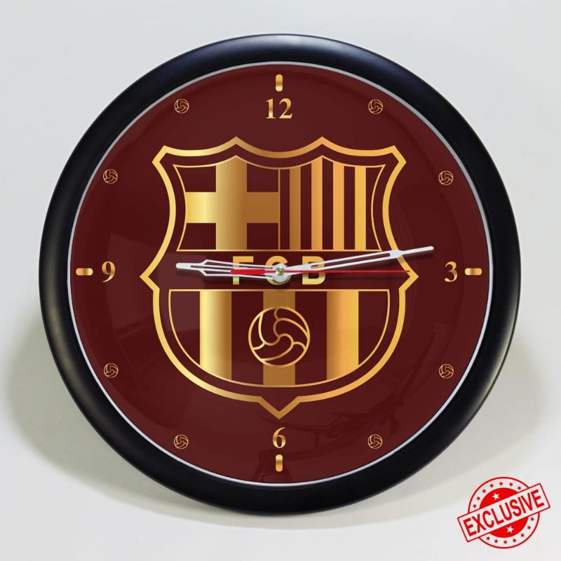 (ISTIMEWA &amp; BAGUS) JAM DINDING FC BARCELONA - EXCLUSIVE - LIMITED EDITION