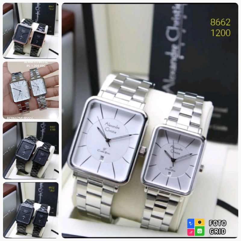 JAM TANGAN ALEXANDRE CHRISTIE TERBARU AC8662 | AC 8662 ORIGINAL