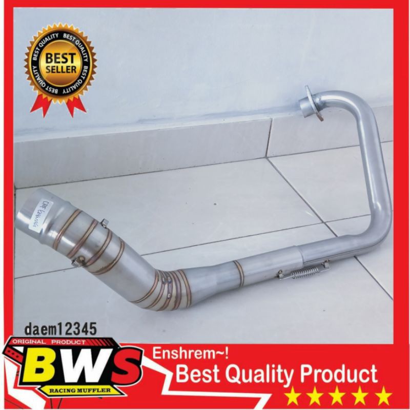 Leher pipa knalpot CRF kolong KLX kolong