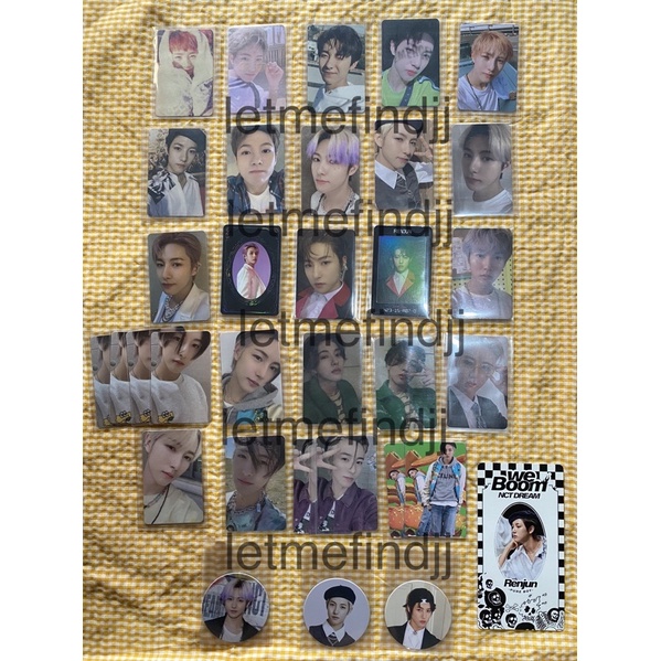 PC Photocard Album Renjun NCT Dream MFAL WGU We Young Empathy Hot Sauce Hello Future Resonance