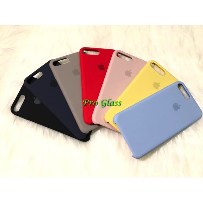 C201 Iphone 7/8 Original Apple Silicon Leather Case Silicone