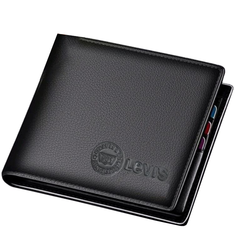 Dompet Pria Logo Emboss LV5000 Model Lipat