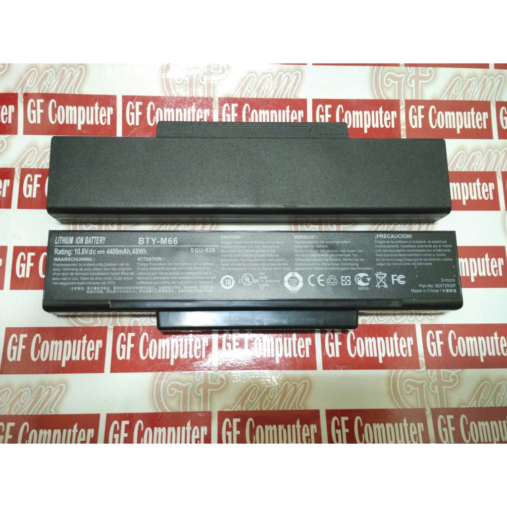 Original Baterai Laptop Axioo Neon GL31 MNC016P TVW 0162 TVW 8162, Clevo M660 M661 M665 M740 M760