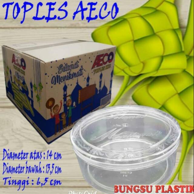 Termurah @1lsn Toples Nastar  Aico 500gr N Gaya Baru Jenny 450 Gr / Toples Kue Kering Lebaran / Toples Nastar L75K9dfdWGeJ8