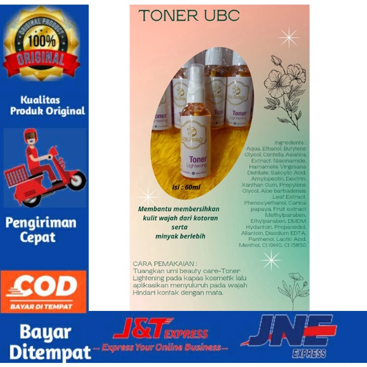 TONER UBC || UMI BEAUTY CARE || UMI AL FATIH