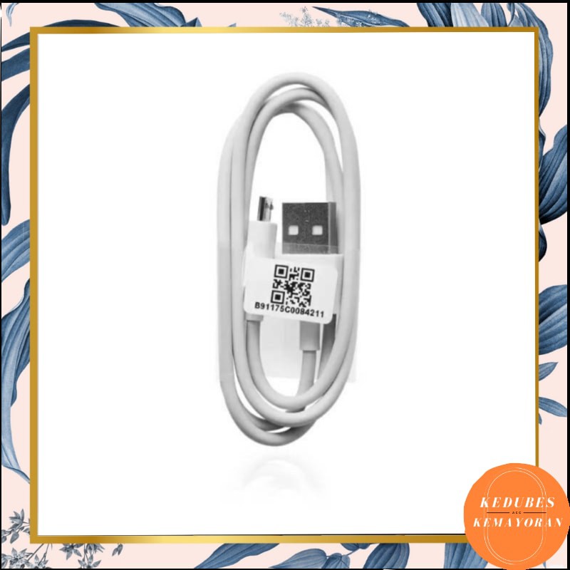 Kabel Data Original Redmi 6A Fastcharging White series [KK]