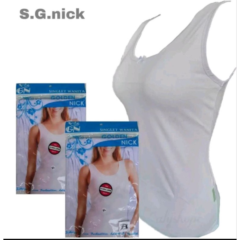 SINGLET GOLDEN NICK - Kaos Dalam Wanita Dewasa