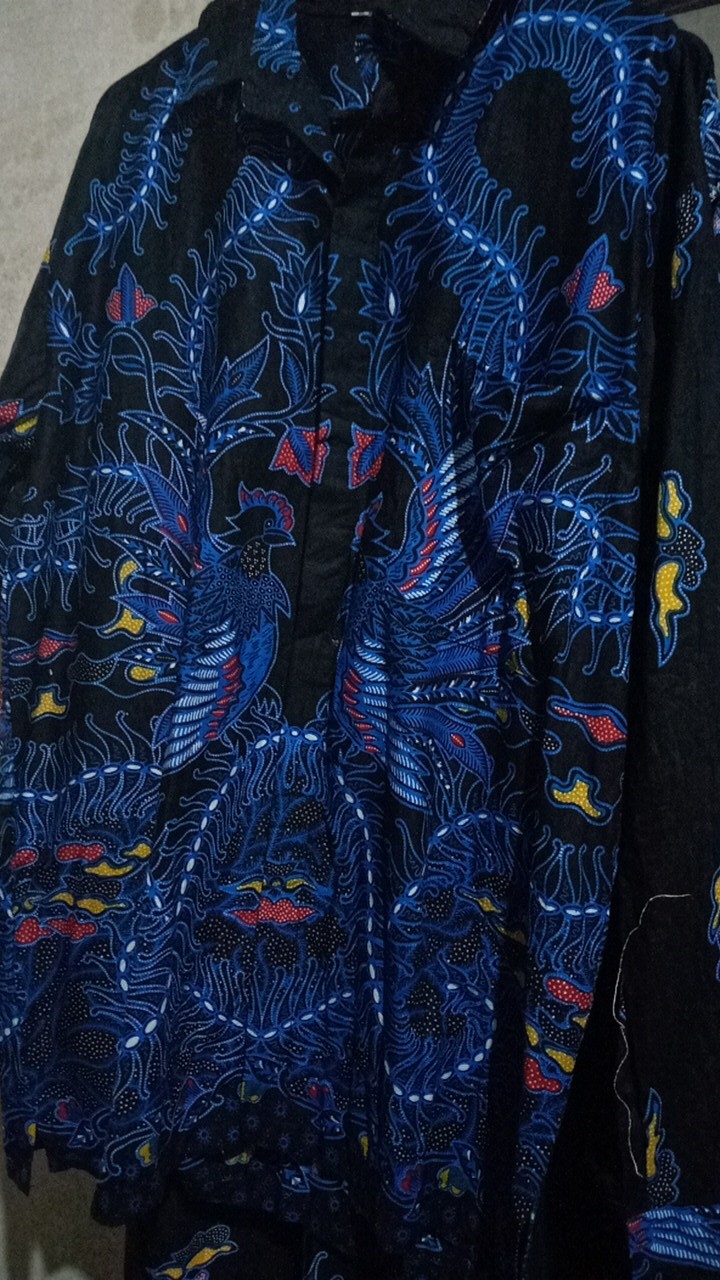 Batik Couple Keluarga Sania Ruffle Ori Ndoro Jowi Dnt Garansi Murah