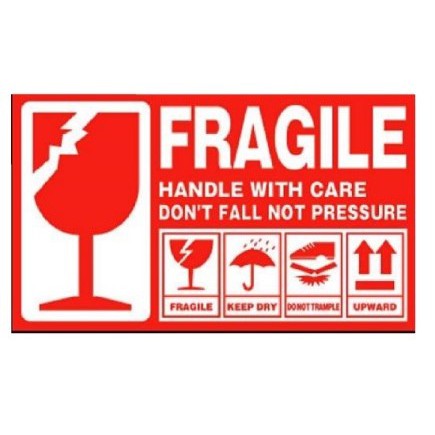 

Barang Pecah Belah Sticker Fragile