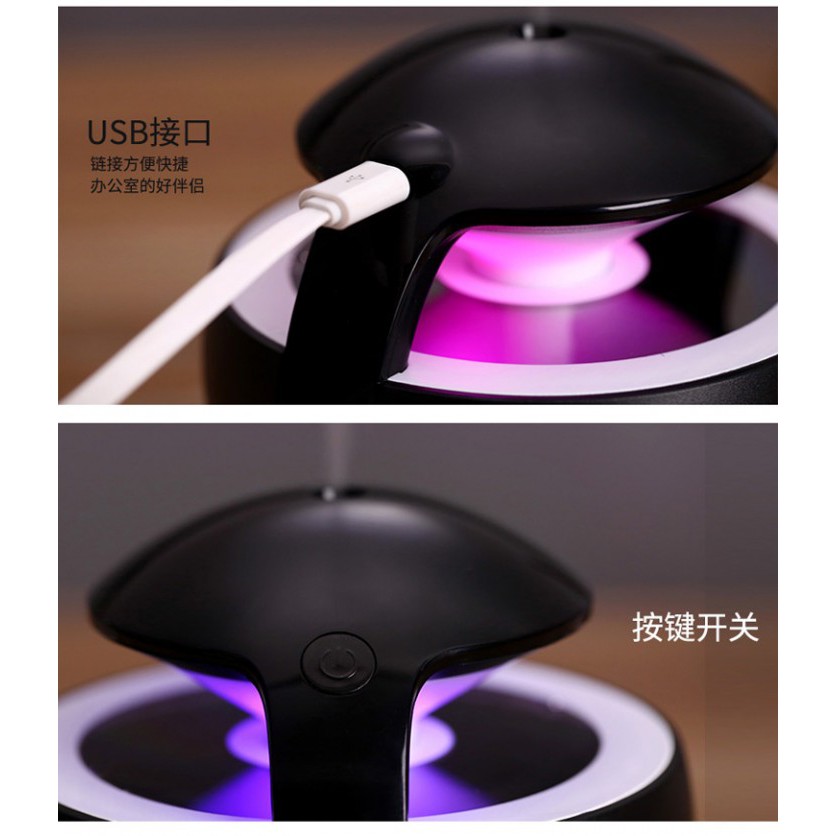 USB Night Elf Humidifier Instructions For Aromatherapy Diffuser - Kapasitas 450ml