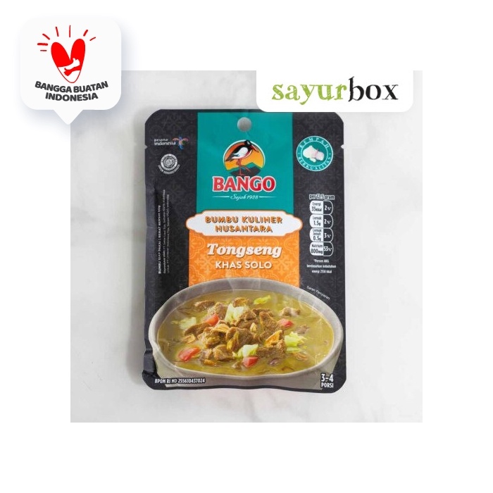 

MURAH Bango Bumbu Tongseng Khas Solo 50 gram 50 gram Sayurbox