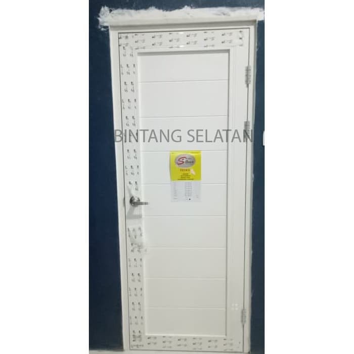 PINTU UPVC  KAMAR MANDI UPVC DOOR SPLUS 800X2000 F2