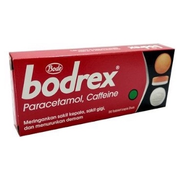 Bodrex Tablet Sakit Kepala Box Isi 20 Tablet / pereda sakit kepala