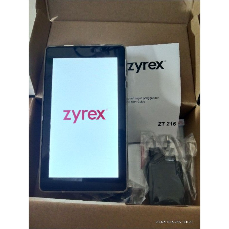 Tablet Zyrex ZT 216 layar 7 inch Octa Core 2GB 16GB