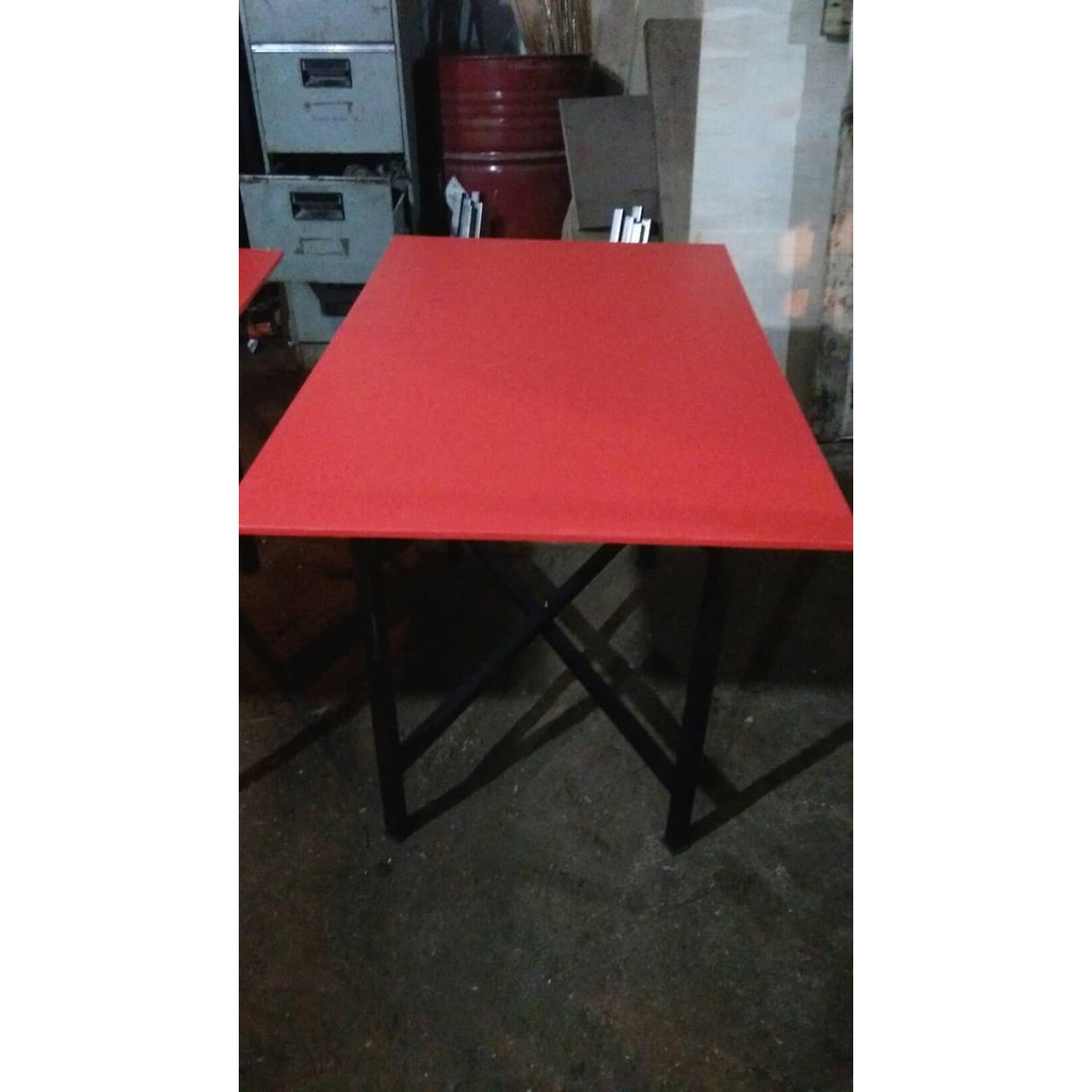 meja lipat 120x75x75 bisa costuam