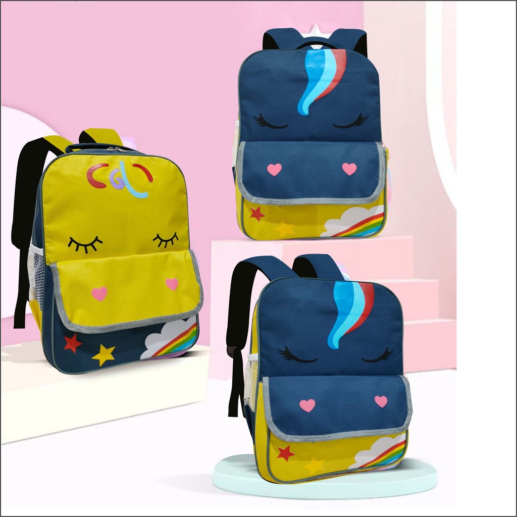 Tas Ransel Anak Motif Karakter Lucu Backpack Anak PAUD TK SD - PG 8920