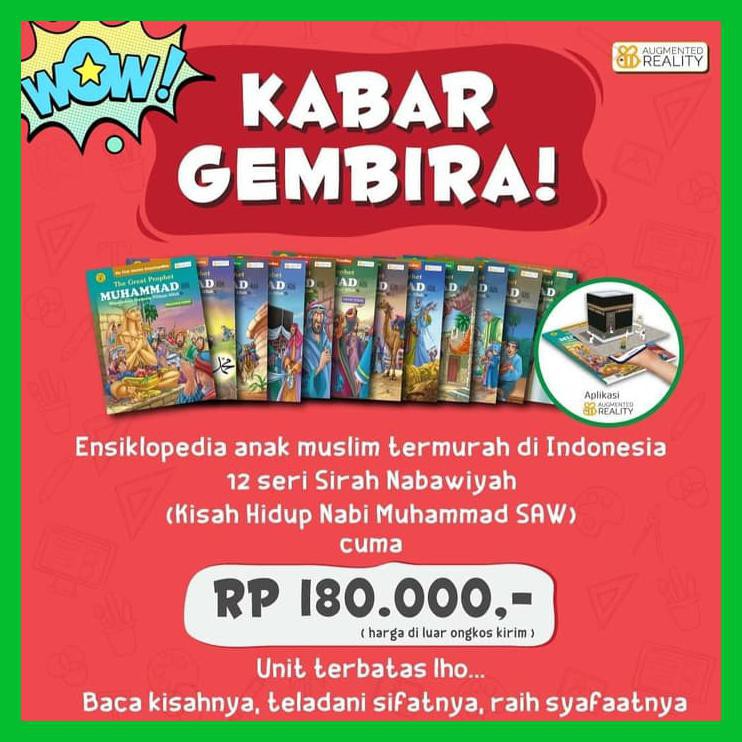 BUKU CERITA KISAH HIDUP NABI MUHAMMAD SAW ENSIKLOPEDIA NABI MUHAMMAD