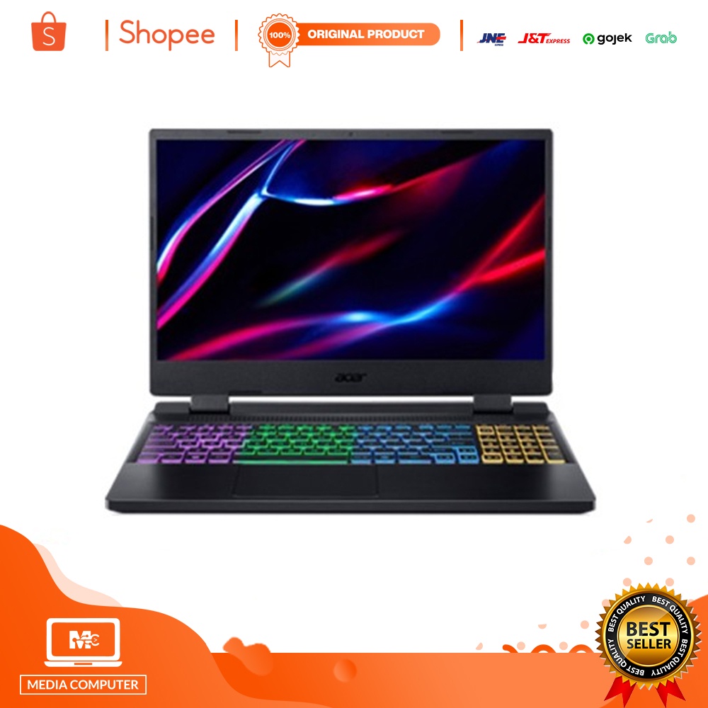 ACER Nitro 5 AN515 46 R8PD Ryzen 7 6800H 16GB 512GB RTX3060 W11 Black