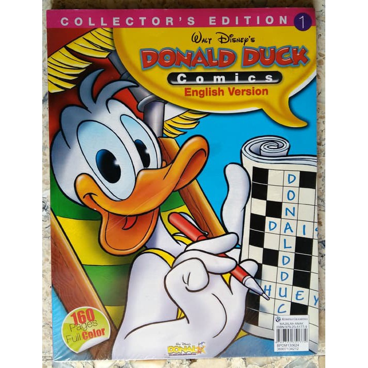 Komik Donal Bebek Edisi Khusus Donald Duck English Version Vol 01 Edisi Koleksi Original Shopee Indonesia