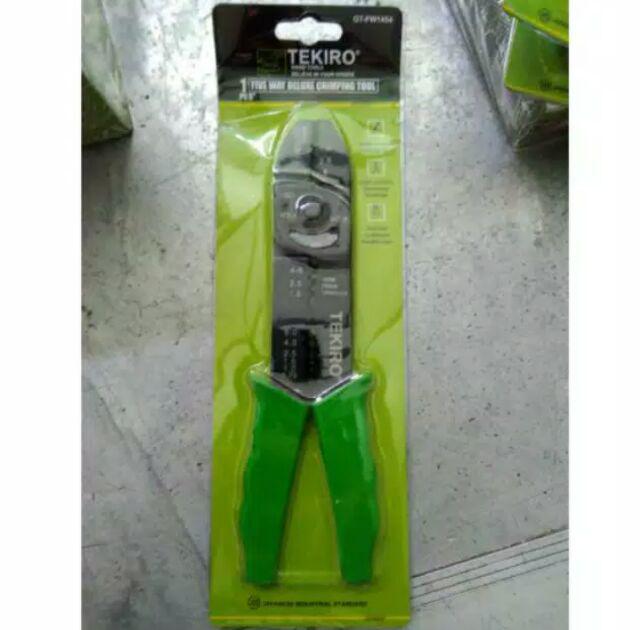 Tekiro Tang Crimping 9inch Five Way Crimping Tools Original