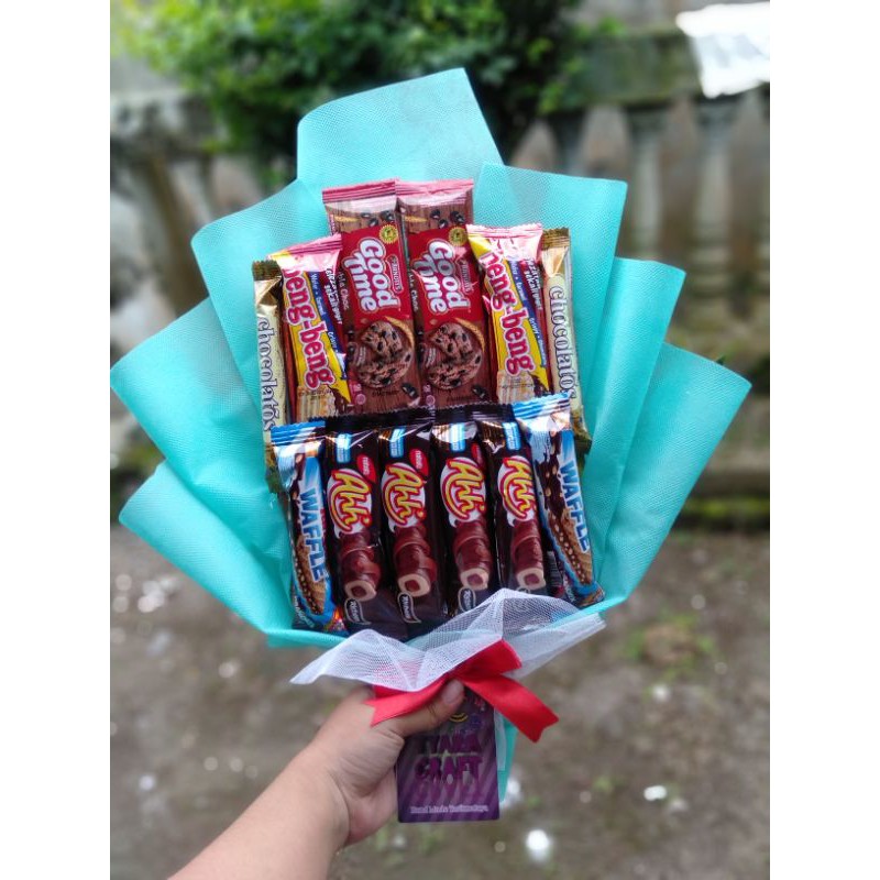 

buket snack/ buket makanan/ buket wisuda murah