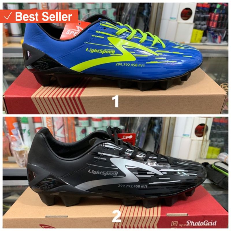 Sepatu Sport Olahraga murah awet kuat / Sepatu Bola Specs Accelerator Lightspeed FG SE Special