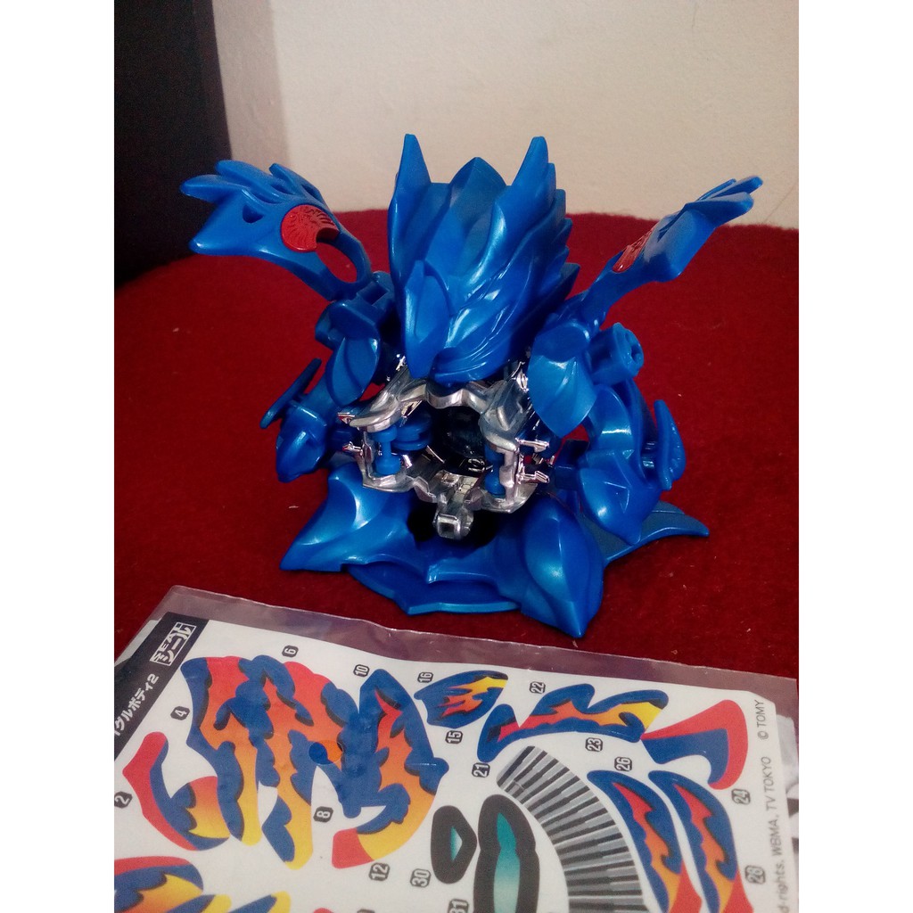 B-DAMAN CROSS FIGHT - CUSTOM - EAGLE BODY 2 _ Dark Blue Ver ORI TAKARA